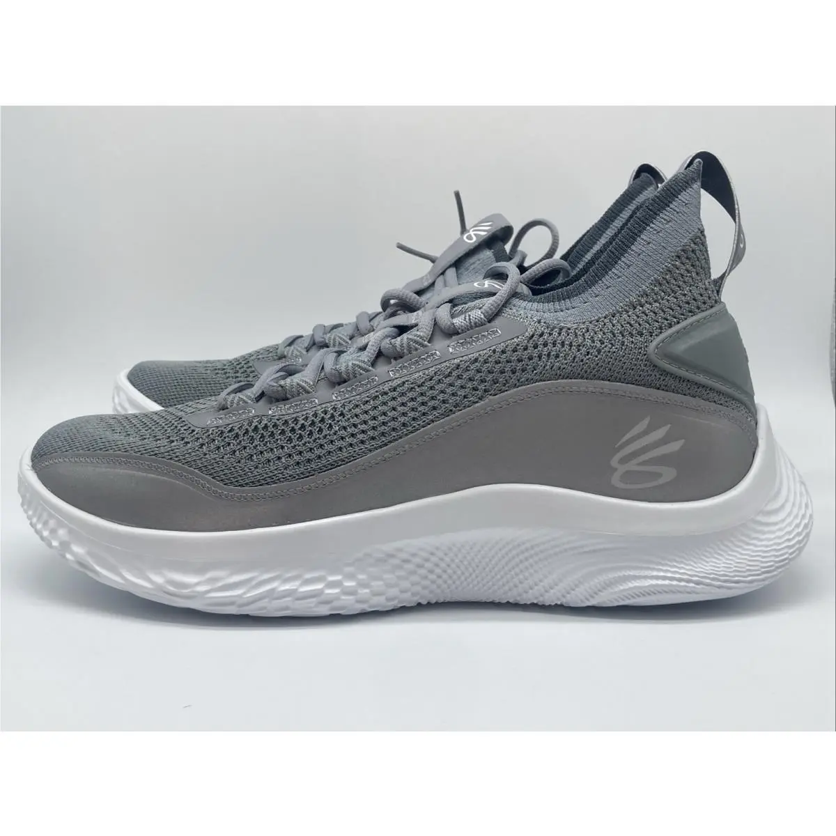 Under Armour shoes - Under Armour Curry 8 Flow - 3024031-100 - Gray 0