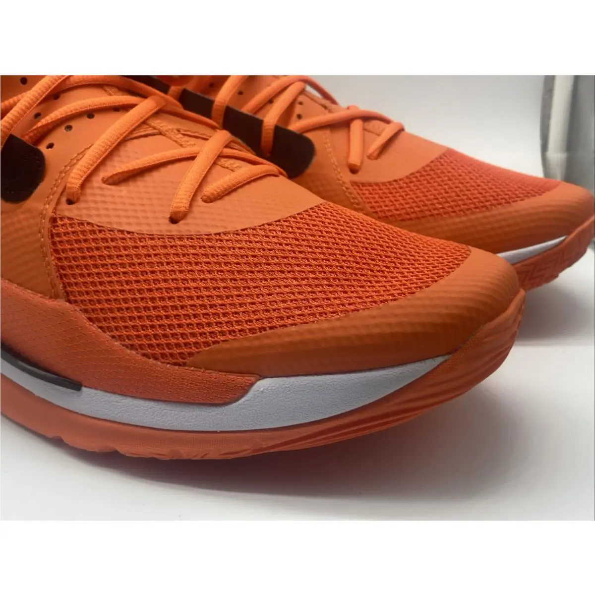 Under Armour shoes - Under Armour Team Curry 7 - 3023838-803 - Orange Black White 7