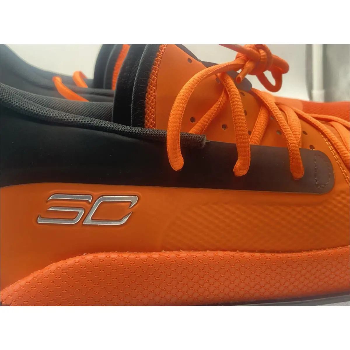 Under Armour shoes - Under Armour Team Curry 7 - 3023838-803 - Orange Black White 6