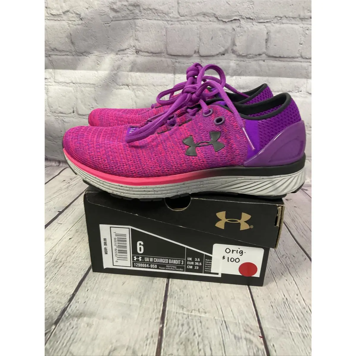 Under Armour shoes - Under Armour Charged Bandit 3 - Pink 9