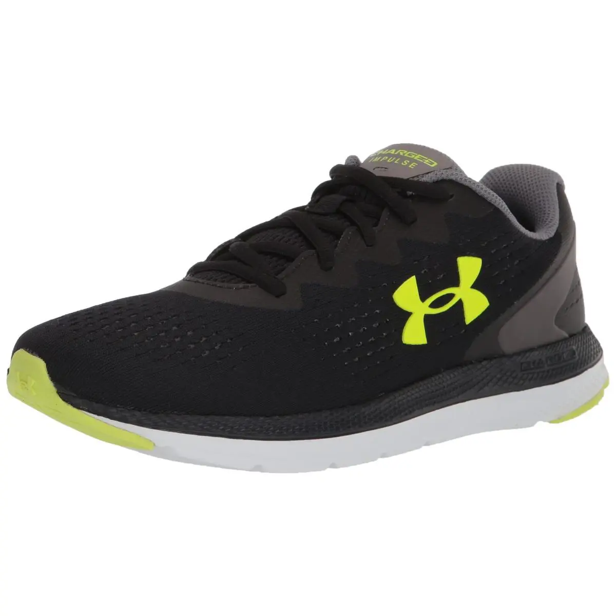 Under Armour Men`s Charged Impulse 2 Running Shoe Black 003 /concrete 11