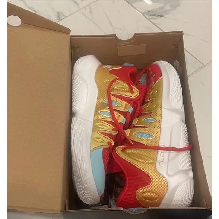 Under Armour shoes - Under Armour Kelsey Plum x Flow Breakthru 4 ASG - 3028061-600 - Red (UPC: 0196886341976) 3