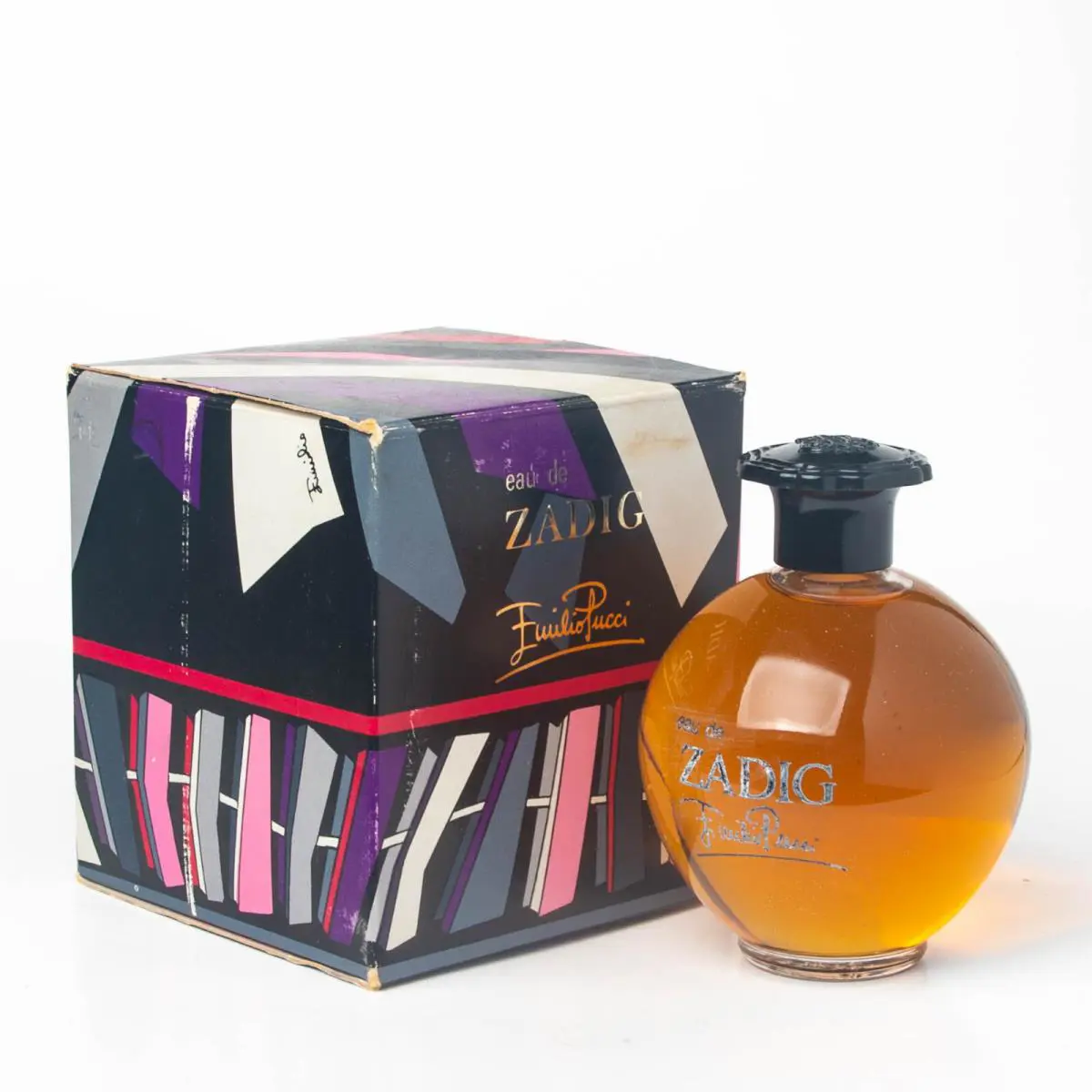 Emilo Pucci Eau de Zadig Splash 120ml 4OZ Vintage Perfume