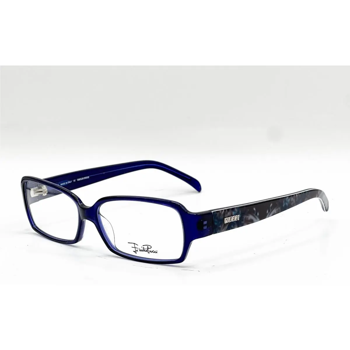 EP2652 424 Blue Eyeglasses 53-14 by Emilio Pucci