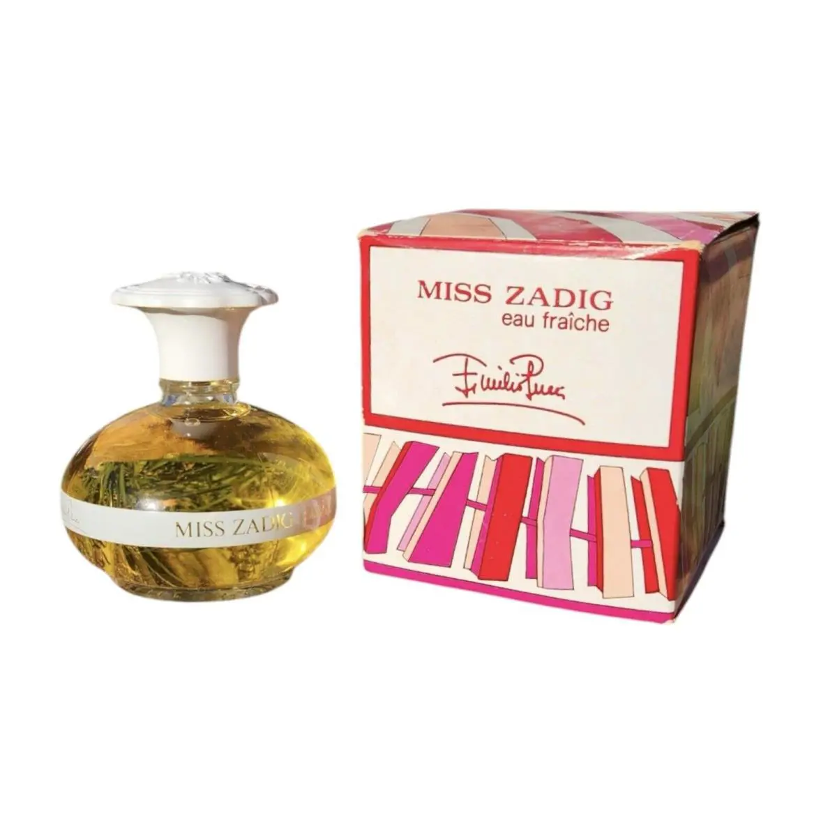 Miss Zadig Emilio Pucci Eau Fraiche 4 Oz Profumo Donna Vintage Rarit 1977