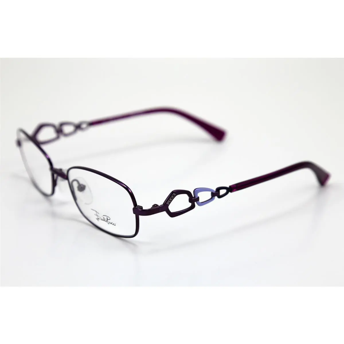 Emilio Pucci EP2124 EP 2124 539 Violet Eyeglass Frame Eyewear 51-17-135