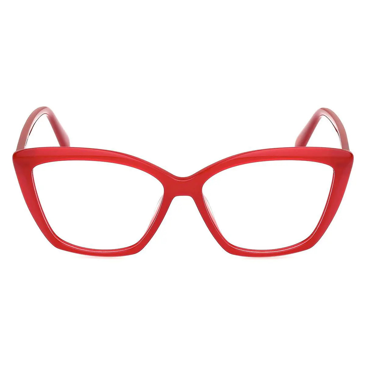 Emilio Pucci EP5248 Eyeglasses Women Shiny Light Red 55mm - Frame: Shiny Light Red, Lens: Demo
