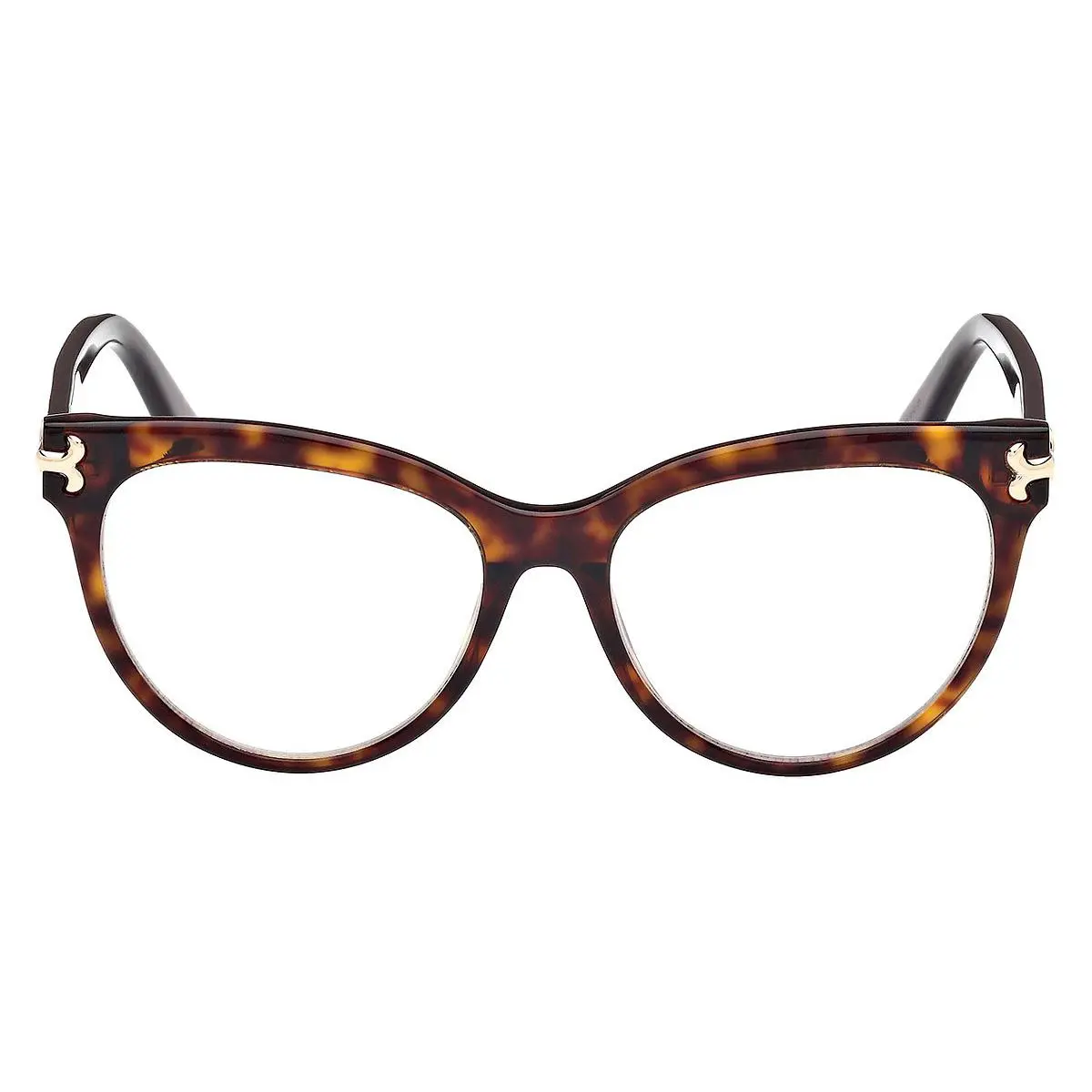 EP5245 Eyeglasses Women Dark Havana 53mm by Emilio Pucci