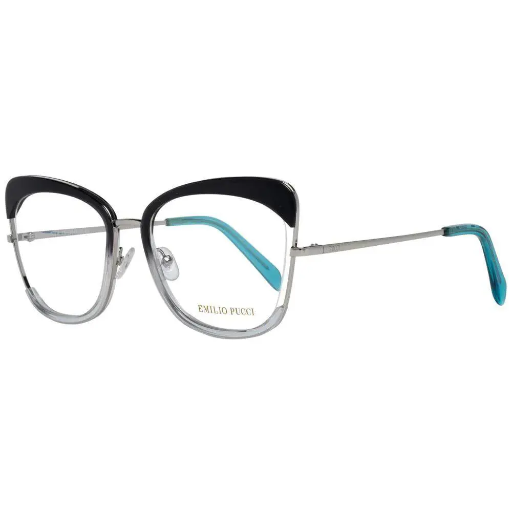 EP-5090 020 Black Fade to Clear Eyeglasses 52/17/140 by Emilio Pucci