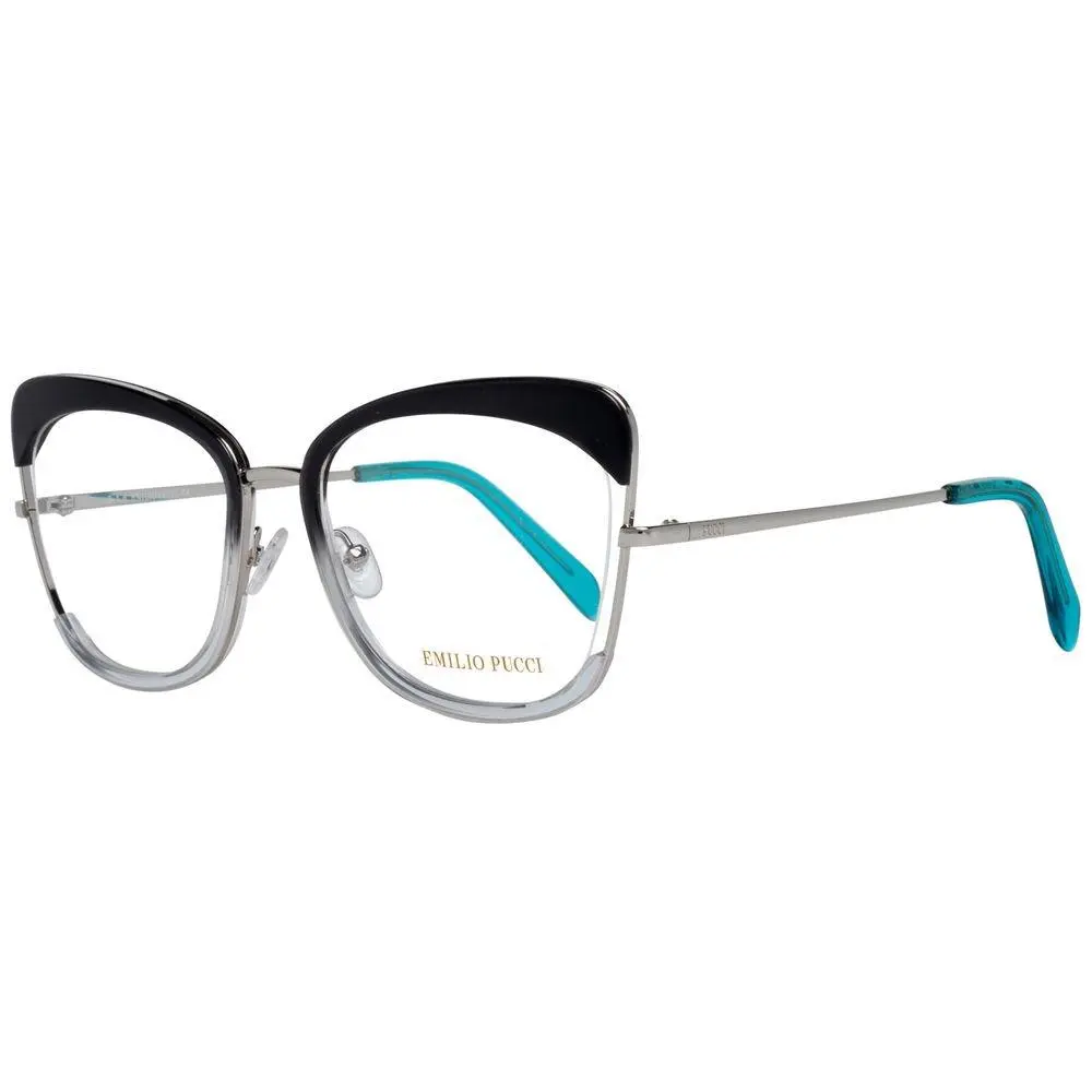 Emilio Pucci Black Metal Glasses Frames - PUEP509052020AC