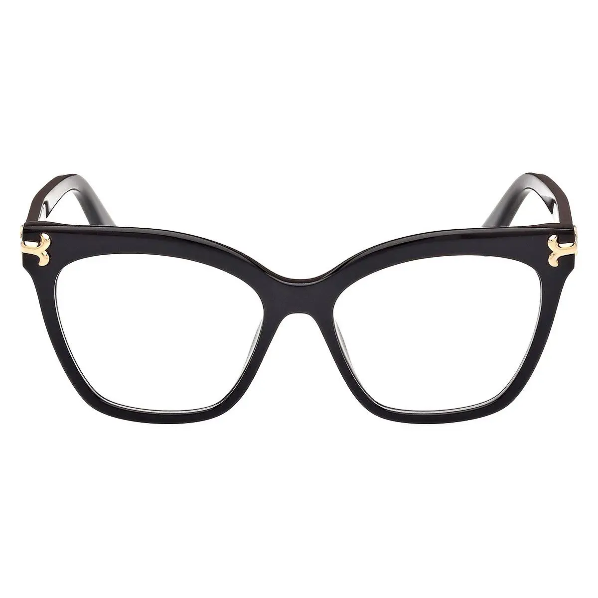 Emilio Pucci EP5235 Eyeglasses Women Shiny Black 54mm - Frame: Shiny Black, Lens: Demo