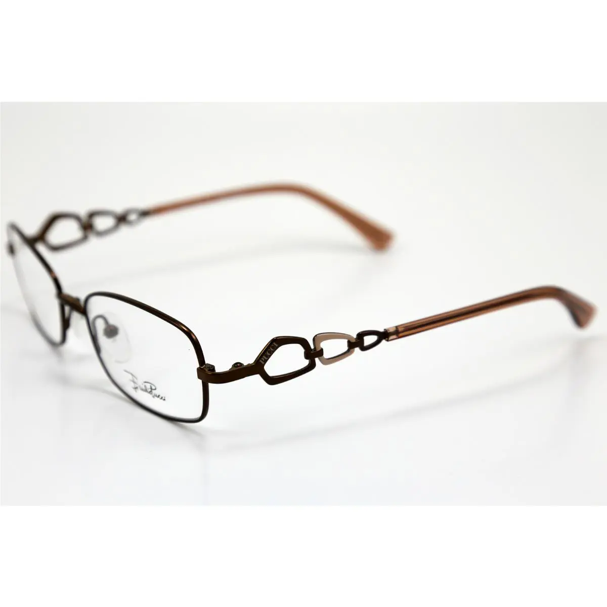 Emilio Pucci EP2124 EP 2124 207 Bronze Eyeglass Frame Eyewear 51-17-135