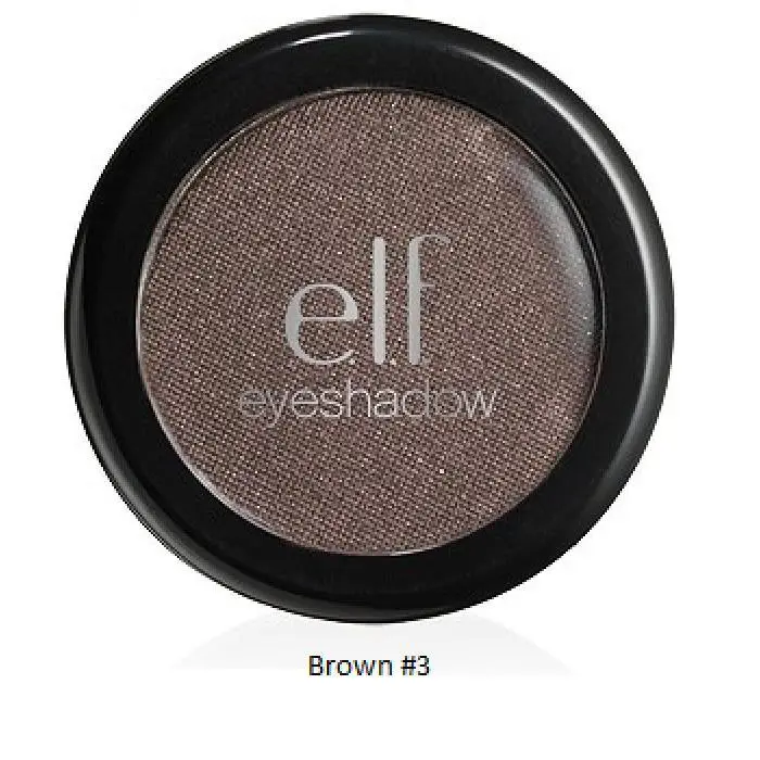 E.l.f. Single Color Eye Shadow Pick Your Color W/set of 5 Eye Brushes Brown #3