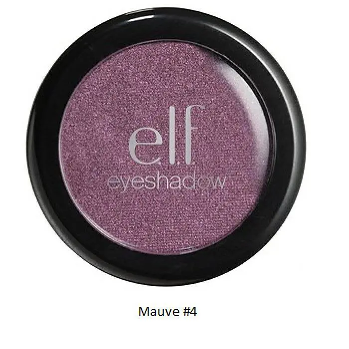 E.l.f. Single Color Eye Shadow Pick Your Color W/set of 5 Eye Brushes Mauve #4