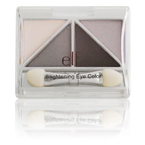 E.l.f. Brightening Eye Color Quad Pick Your Color w/ Set of 5 Eye Brushes Drama by e.l.f. Cosmetics