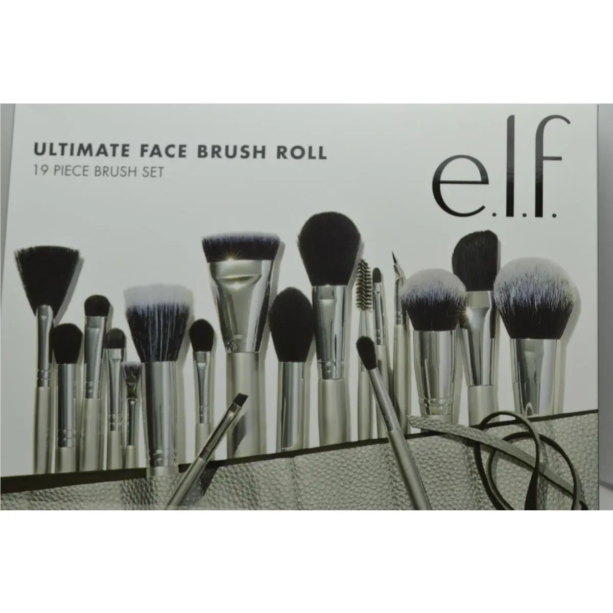 E.l.f. 11 Piece Silver Brush Collection Makeup Brushes