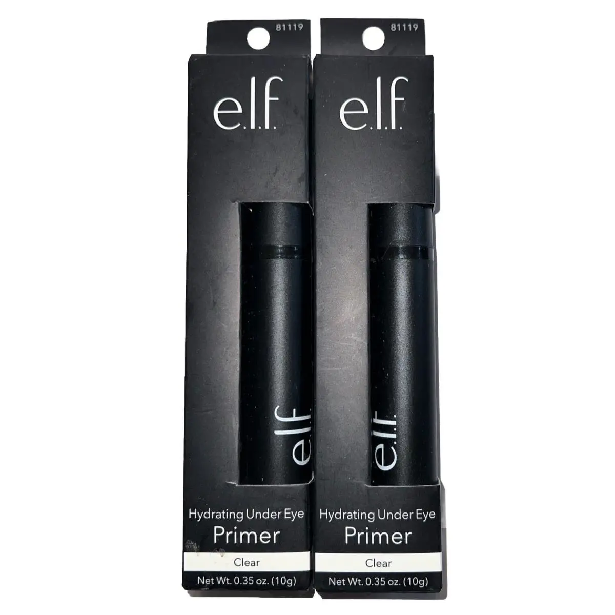 Pack Of 2 E.l.f. Studio Hydrating Under Eye Primer 81119 Clear See Pics
