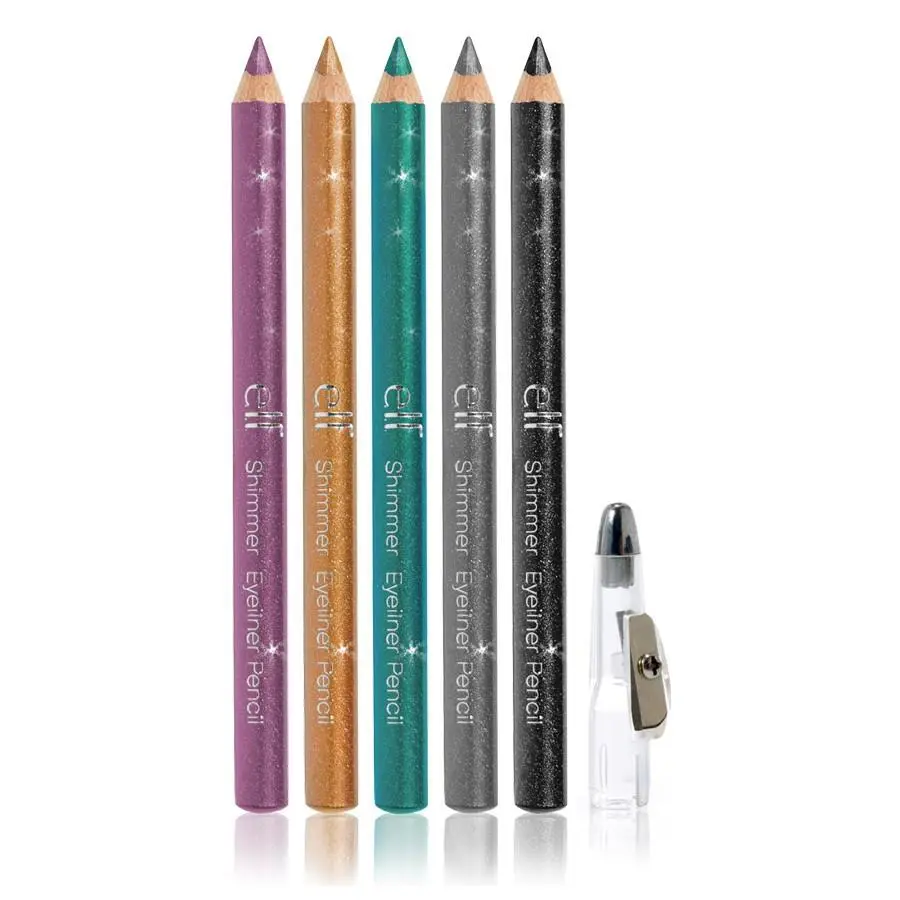E.l.f. Essentials Shimmer Eyeliner Pencil Set of 5 Elf Free S H