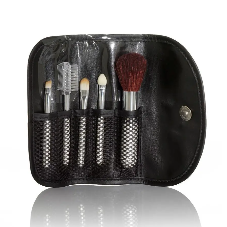 E.l.f. Essential Professional Travel Brush Kit Mpn 1811 W/case Elf Free S H