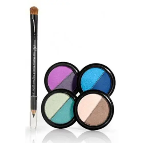 E.l.f. Essentials Duo Eye Shadow Set of 4 Eye Shadows Blooming Elf Free S H