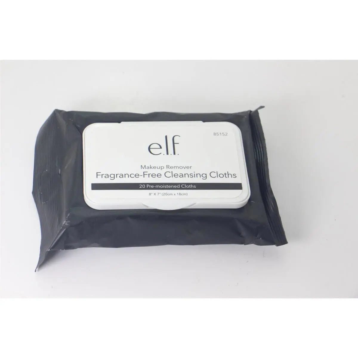 2 Pack E.l.f. Cosmetics Fragrance-free Cleansing Cloths Aloe-infused 20 Ct U28B by e.l.f. Cosmetics