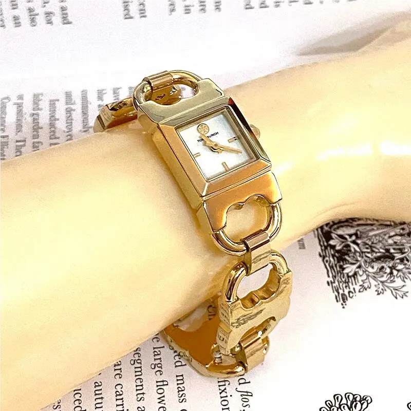 TBW5411 Gemini All Gold Plated Women’s Bracelet Watch by Tory Burch