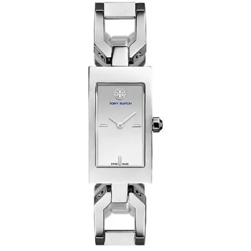 Tory Burch TRB2010 Women`s Buddy Rectangle Bangle Bracelet Watch