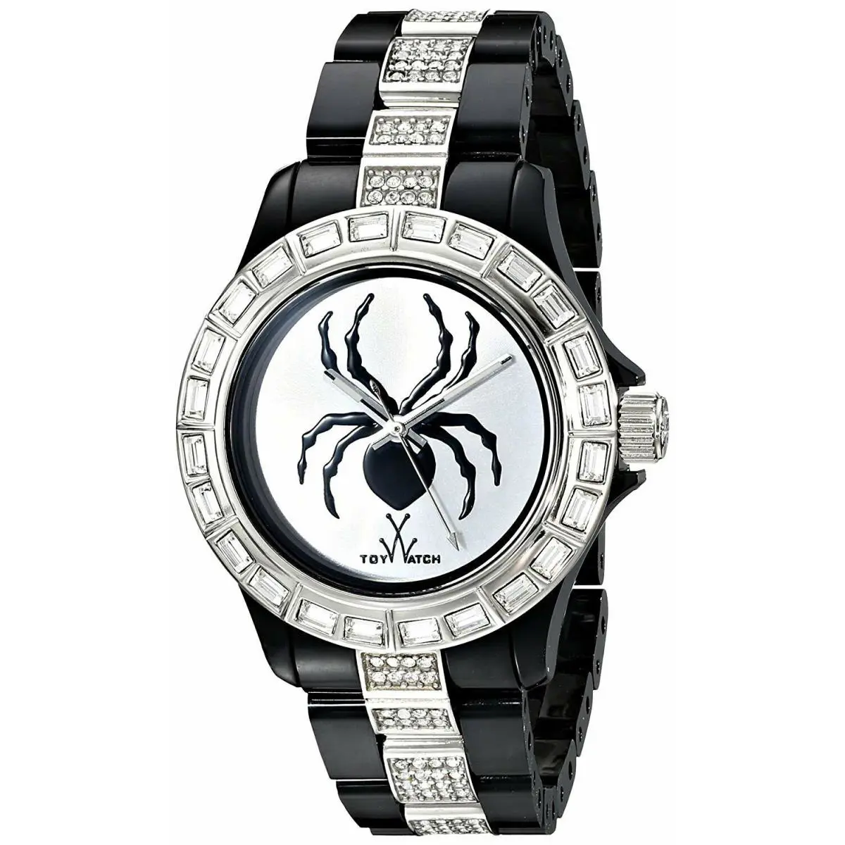 Toy Watch Unisex K21BK Analog Display Quartz Two Tone Watch