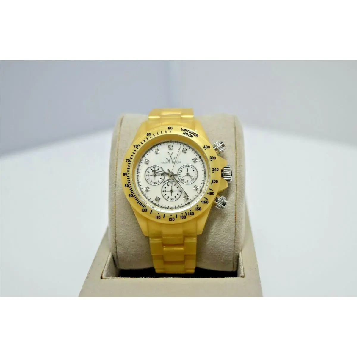 Toy Watch Fluo Pearly Chrono Gold Mop FLP07GD Watch