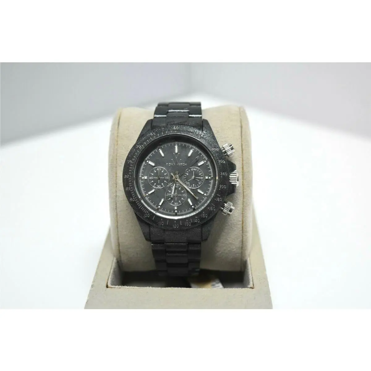 Toy Watch Fluo Pearly Chrono Gray Glitter Mop Watch