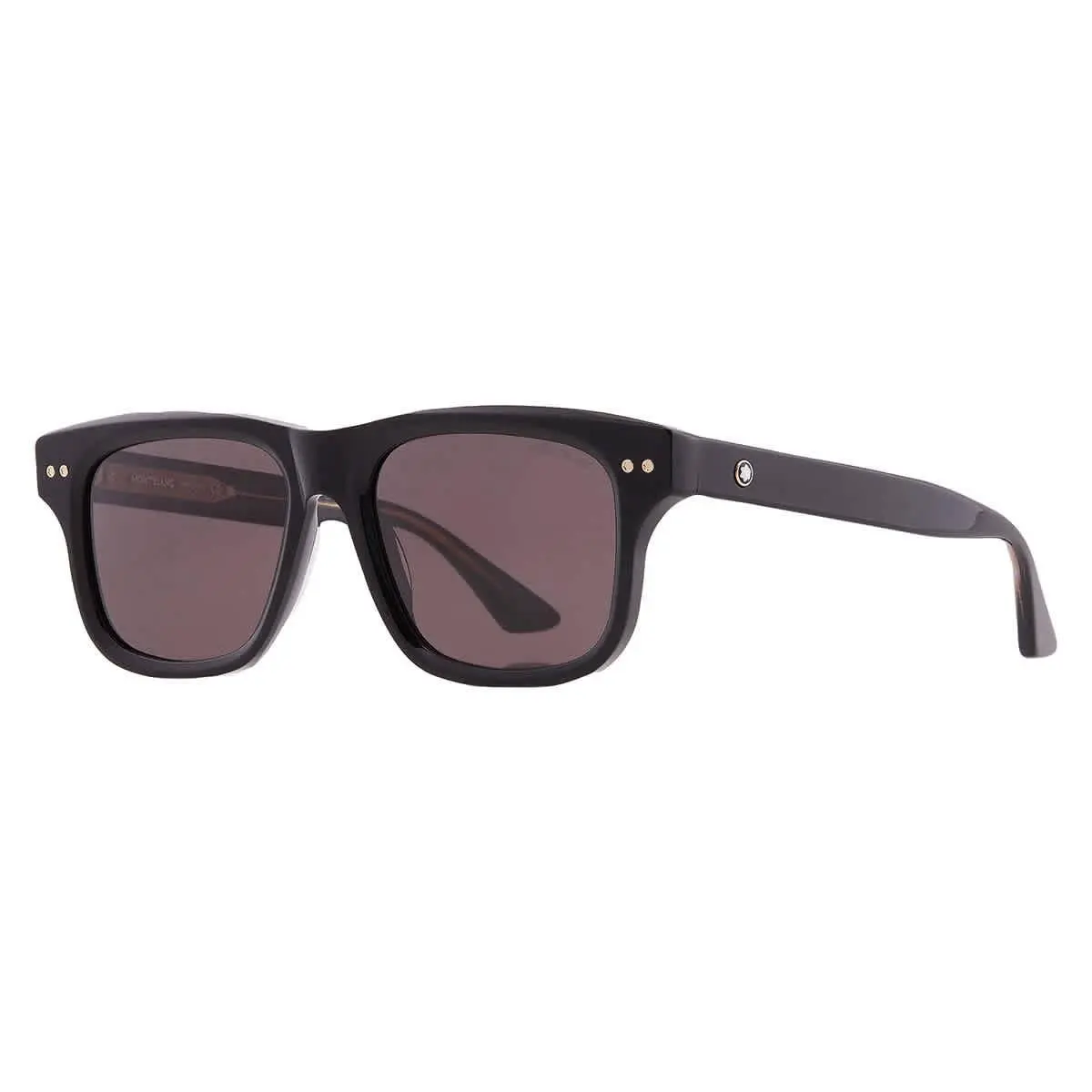 Montblanc Grey Square Men`s Sunglasses MB0319S 001 55 MB0319S 001 55