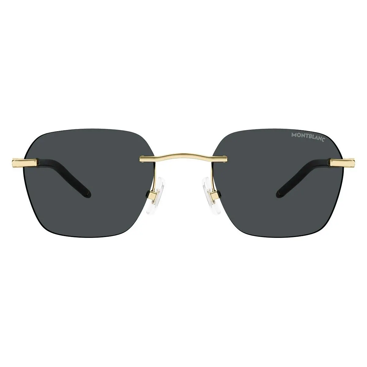 Montblanc MB0270S Sunglasses Men Gold/black / Gray 51mm