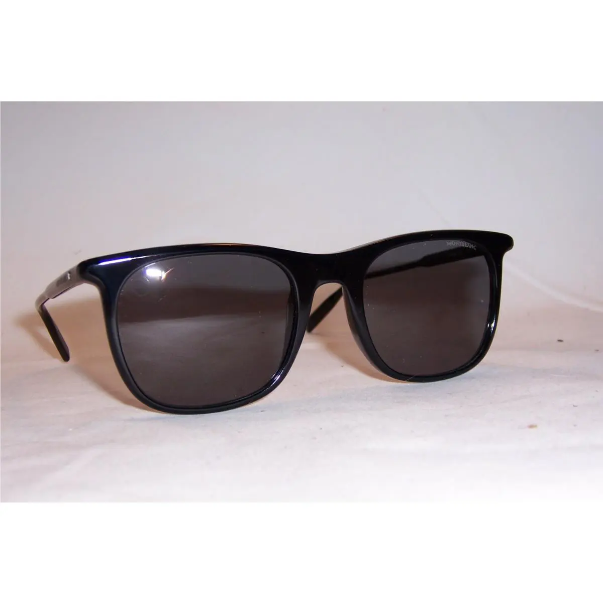 Mont Blanc Sunglasses MB 0008S 001 Black/gray 0008 Montblanc