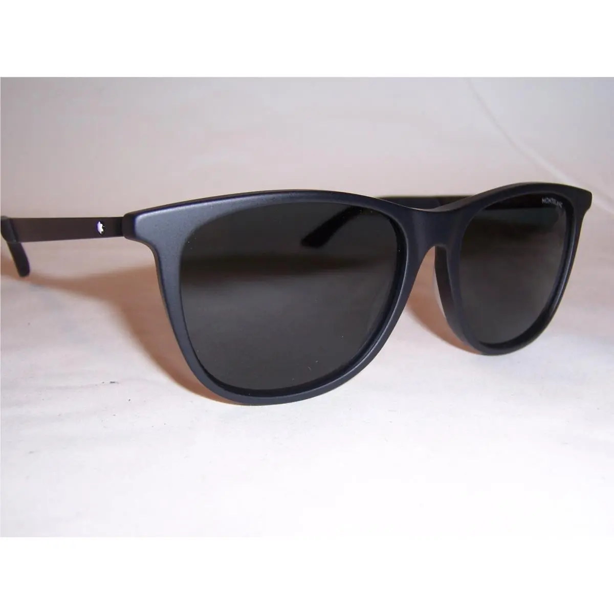 Mont Blanc Sunglasses MB 0330S 001 Black/smoke 56MM 0330 by Montblanc