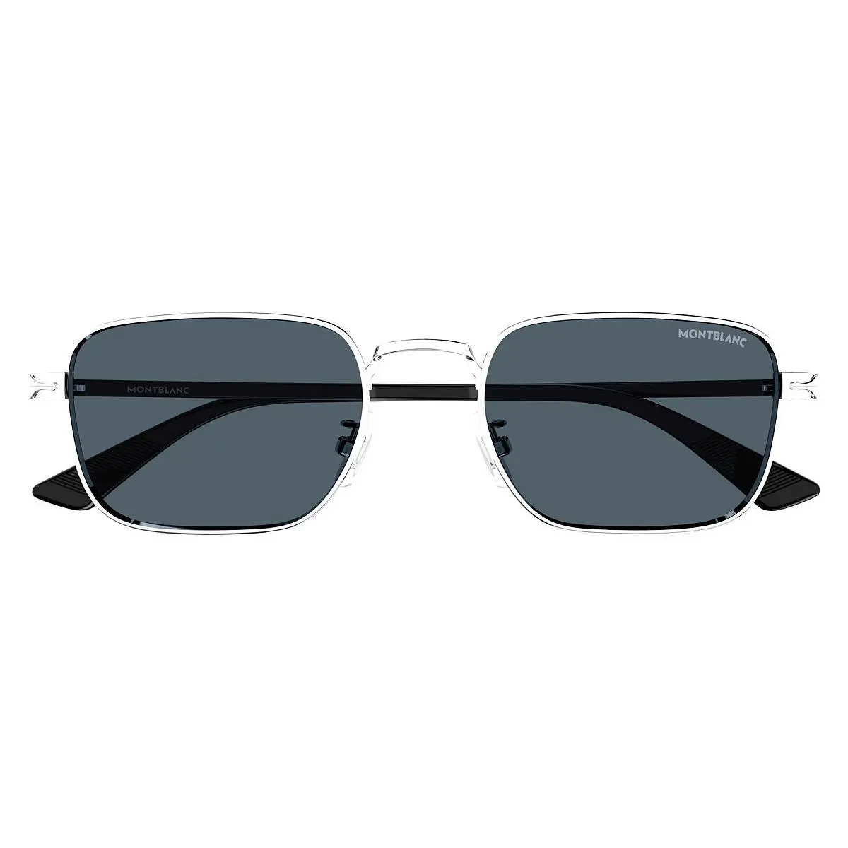 Montblanc MB0339S Sunglasses Men Silver 53mm
