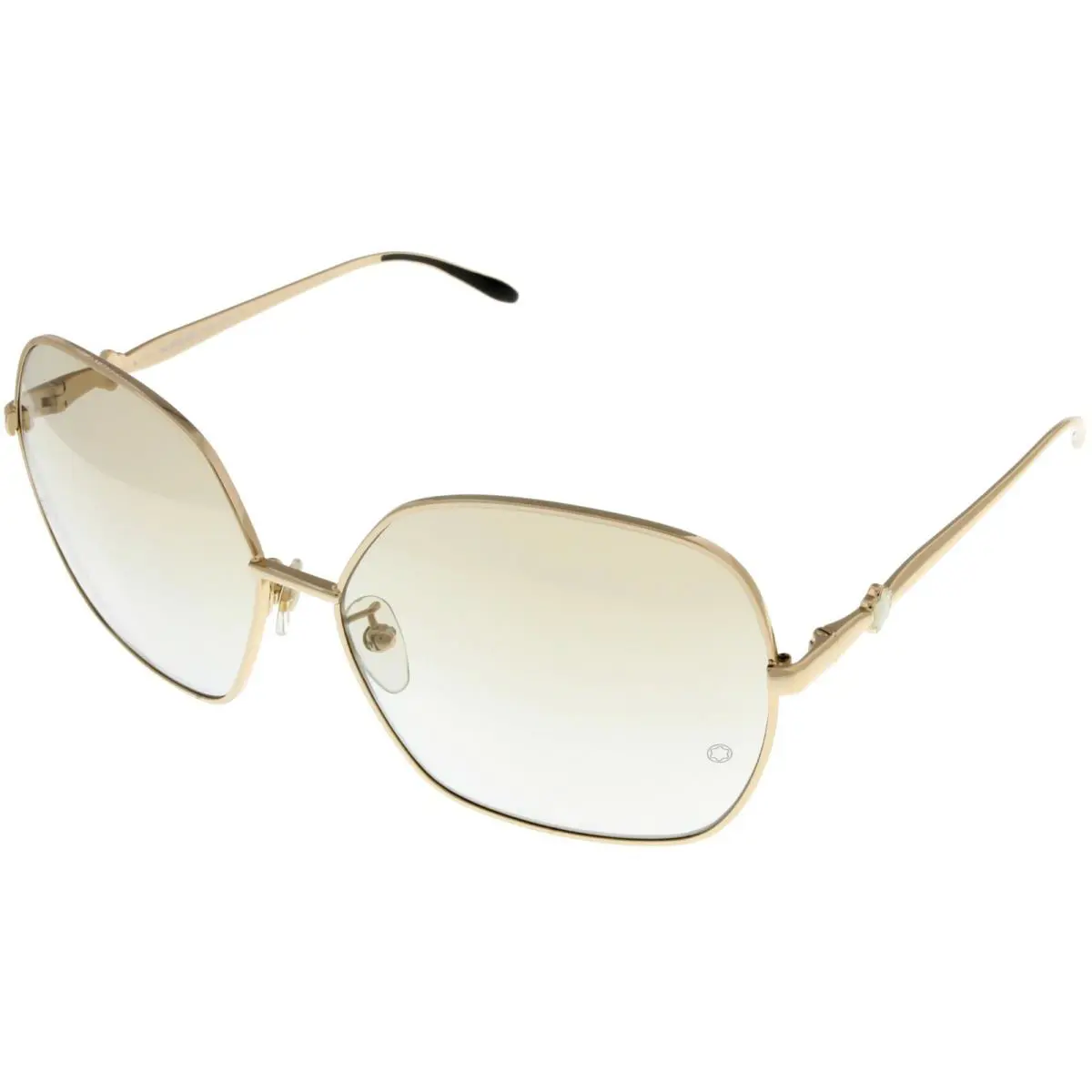 Montblanc Mont Blanc Sunglasses Women Gold MB353S 28F Square