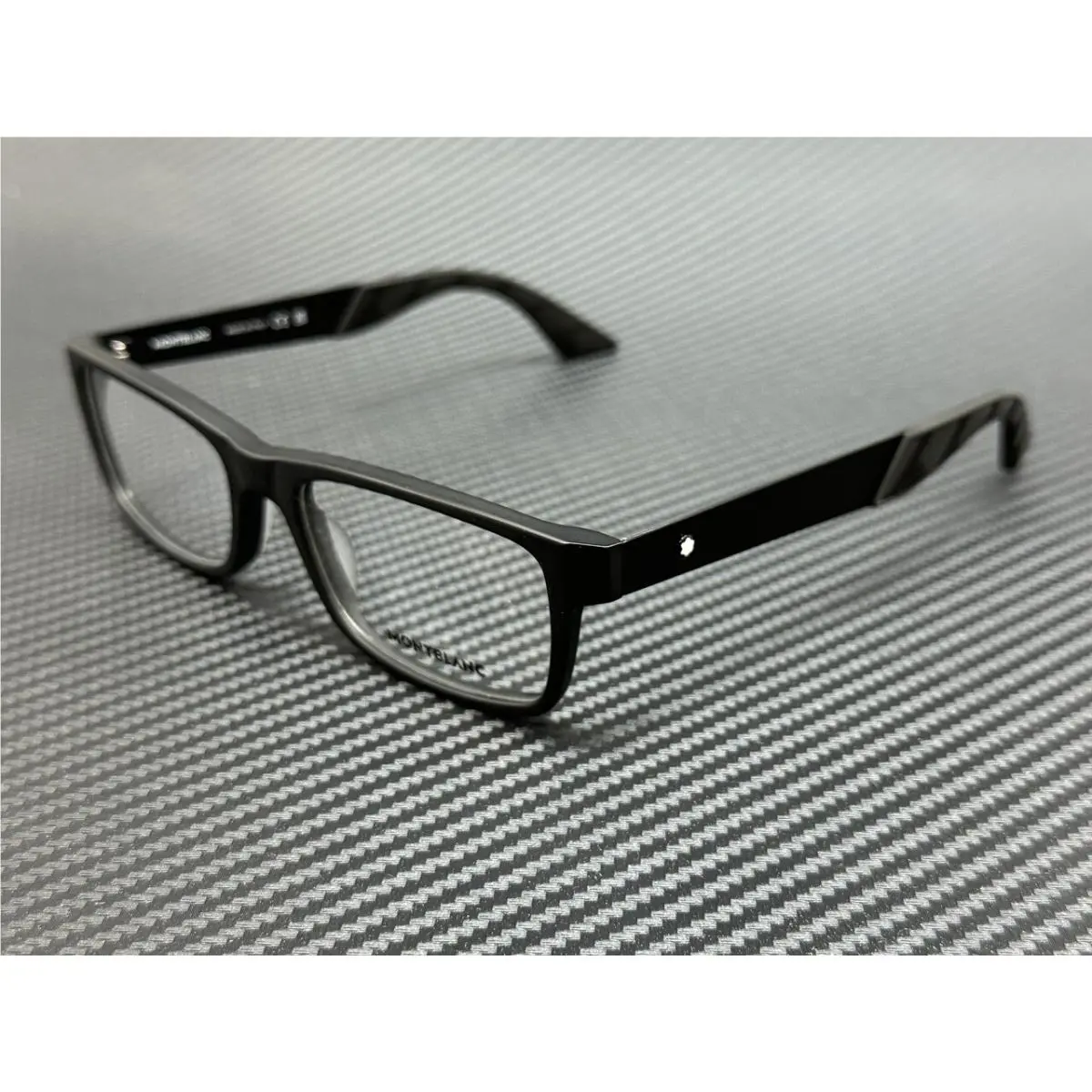 Montblanc Mont Blanc MB0301O 001 Matte Black Men`s Medium 54 mm Eyeglasses