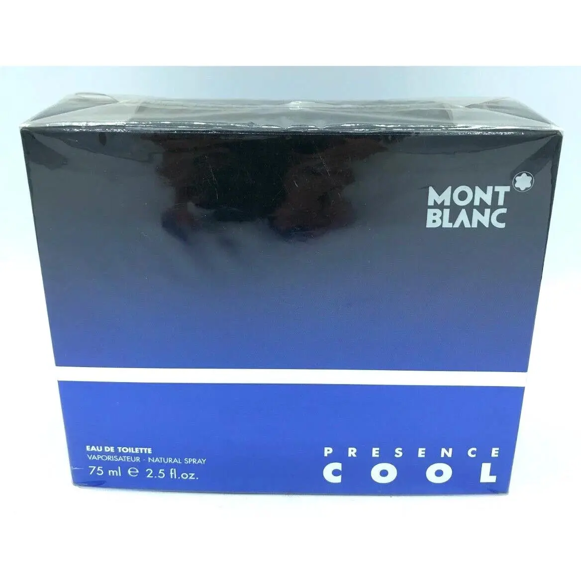 Presence Cool Montblanc 2.5 oz / 75 ml Edt Box Vintage