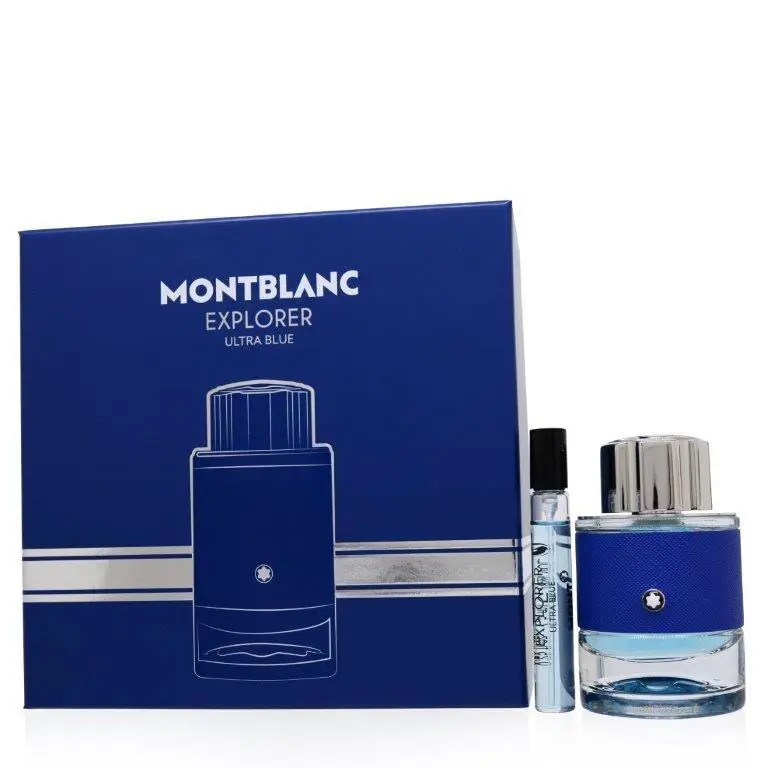 Montblanc Explorer Ultra Blue Mont Blanc Set For Men