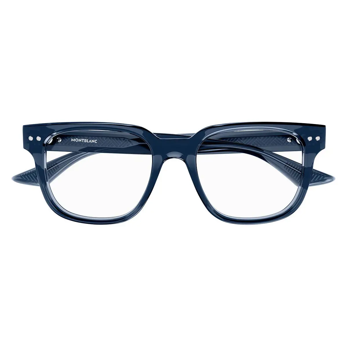 Montblanc MB0321O Eyeglasses Men Blue 53mm