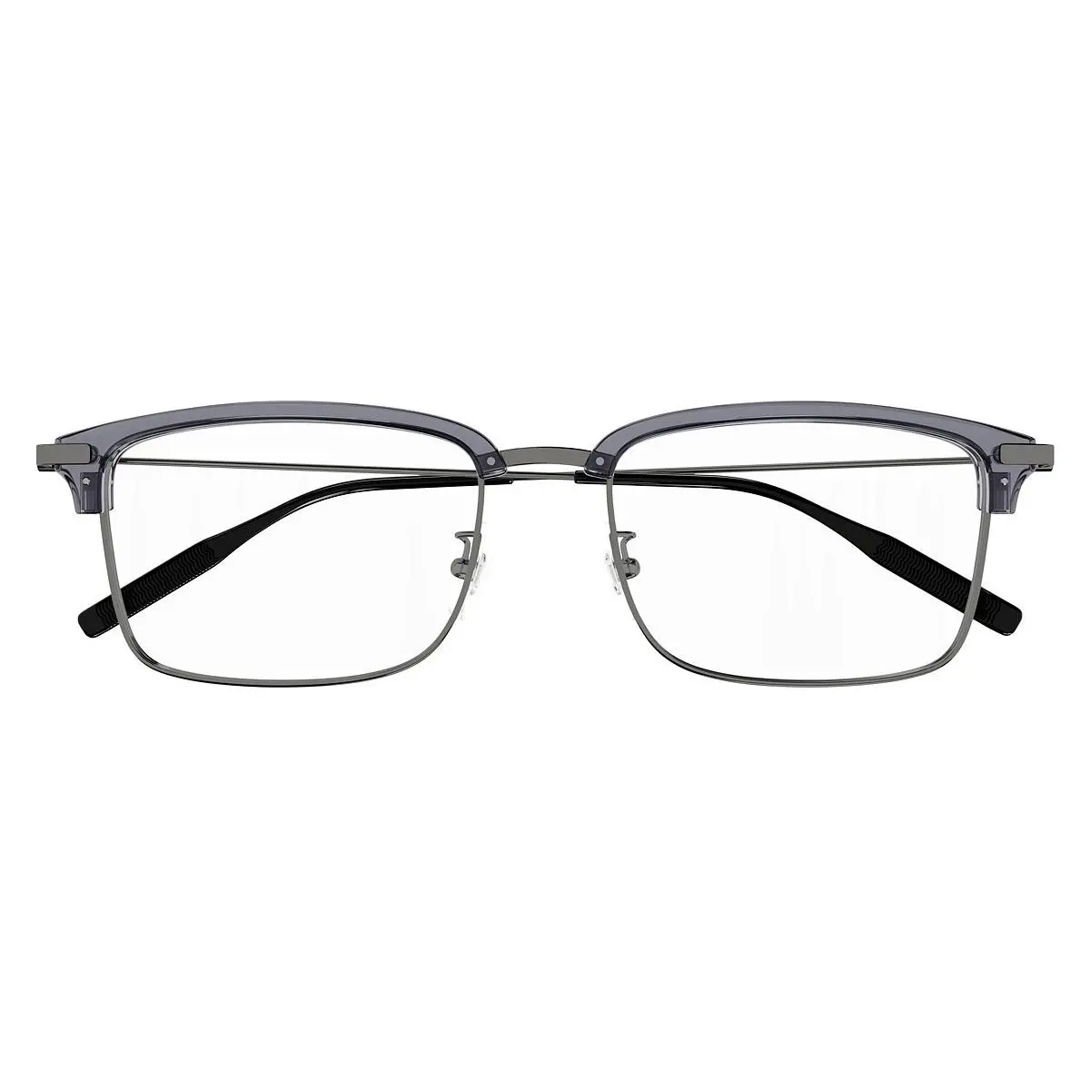 Montblanc MB0318OA Eyeglasses Men Gray 55mm