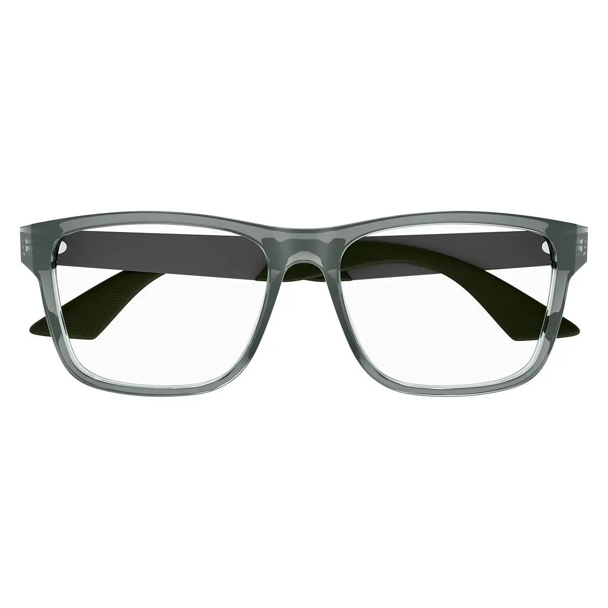 Montblanc MB0300O Eyeglasses Men Gray/gunmetal 56mm