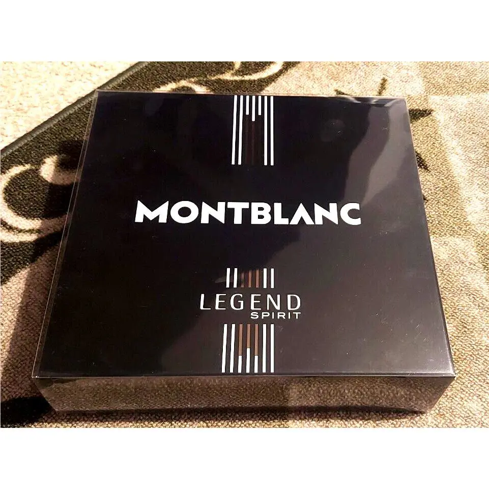 Montblanc Legend Spirit 3pc Set Men`s Cologne Spray 3.3 oz