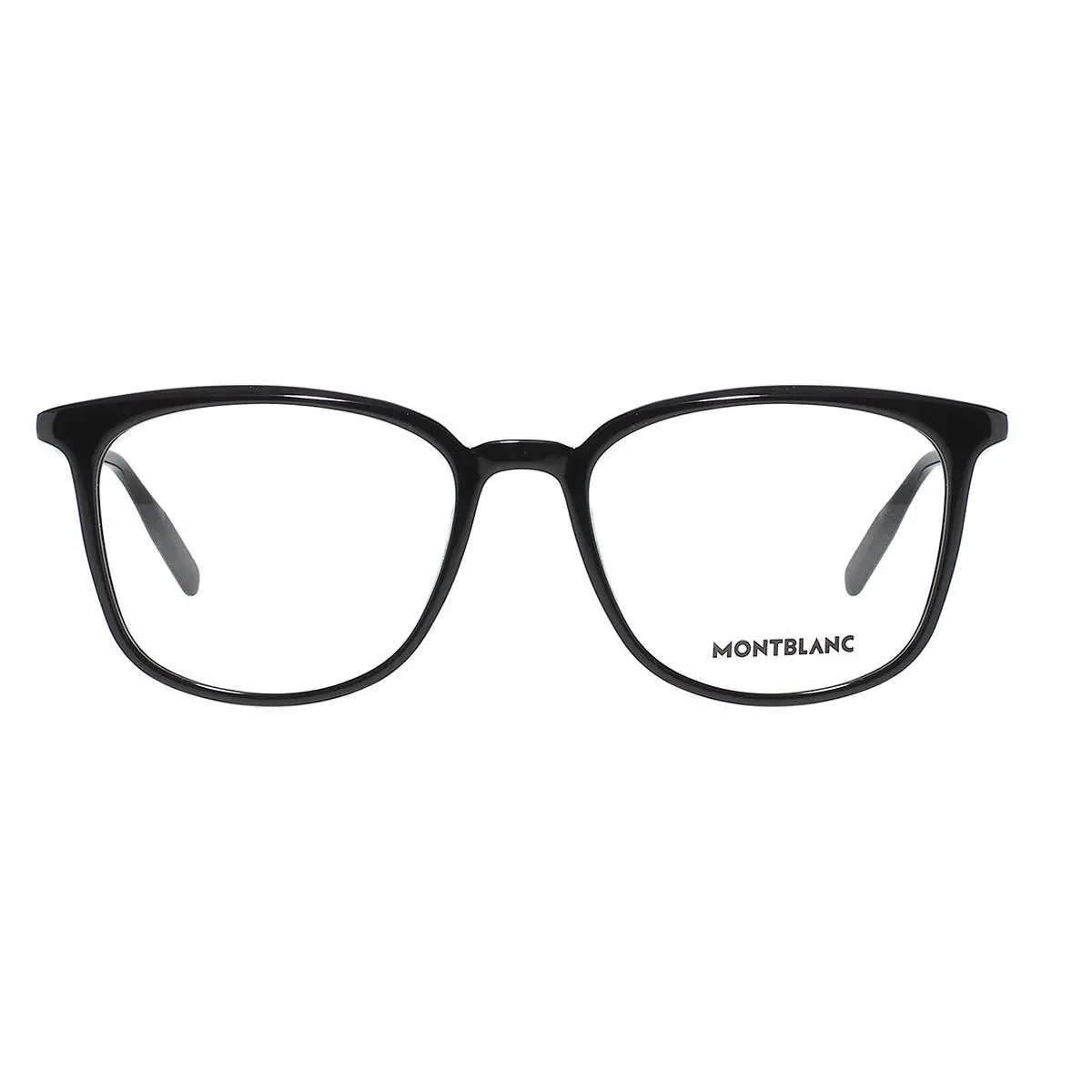 Montblanc MB0089OK Eyeglasses Men Black Round 52mm
