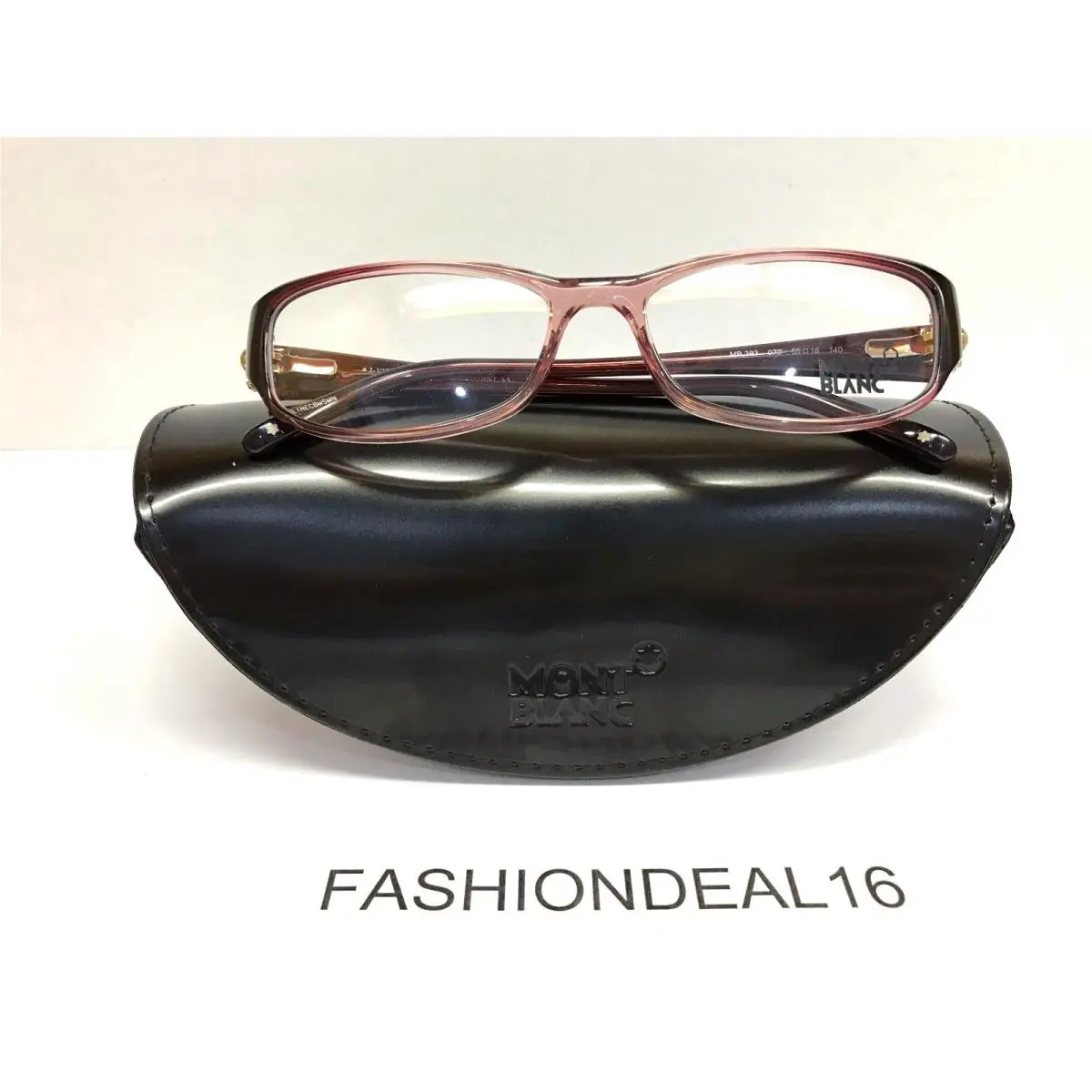 Montblanc MB 393 Burgundy MB393 072 55-16-140 RX Eyeglasses