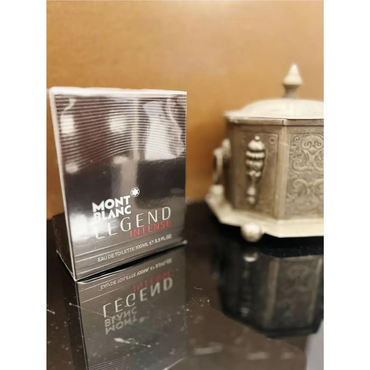 Montblanc Mont Blanc Legend Intense Edt 100 ml 3.4 oz Men Very Rare