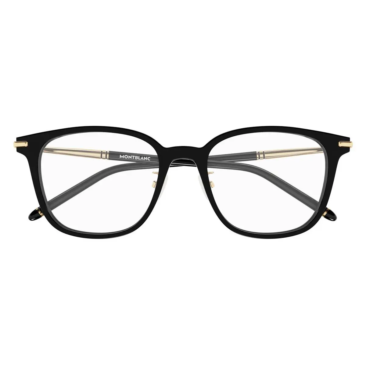 Montblanc MB0247OK Eyeglasses Men Black Square 54mm