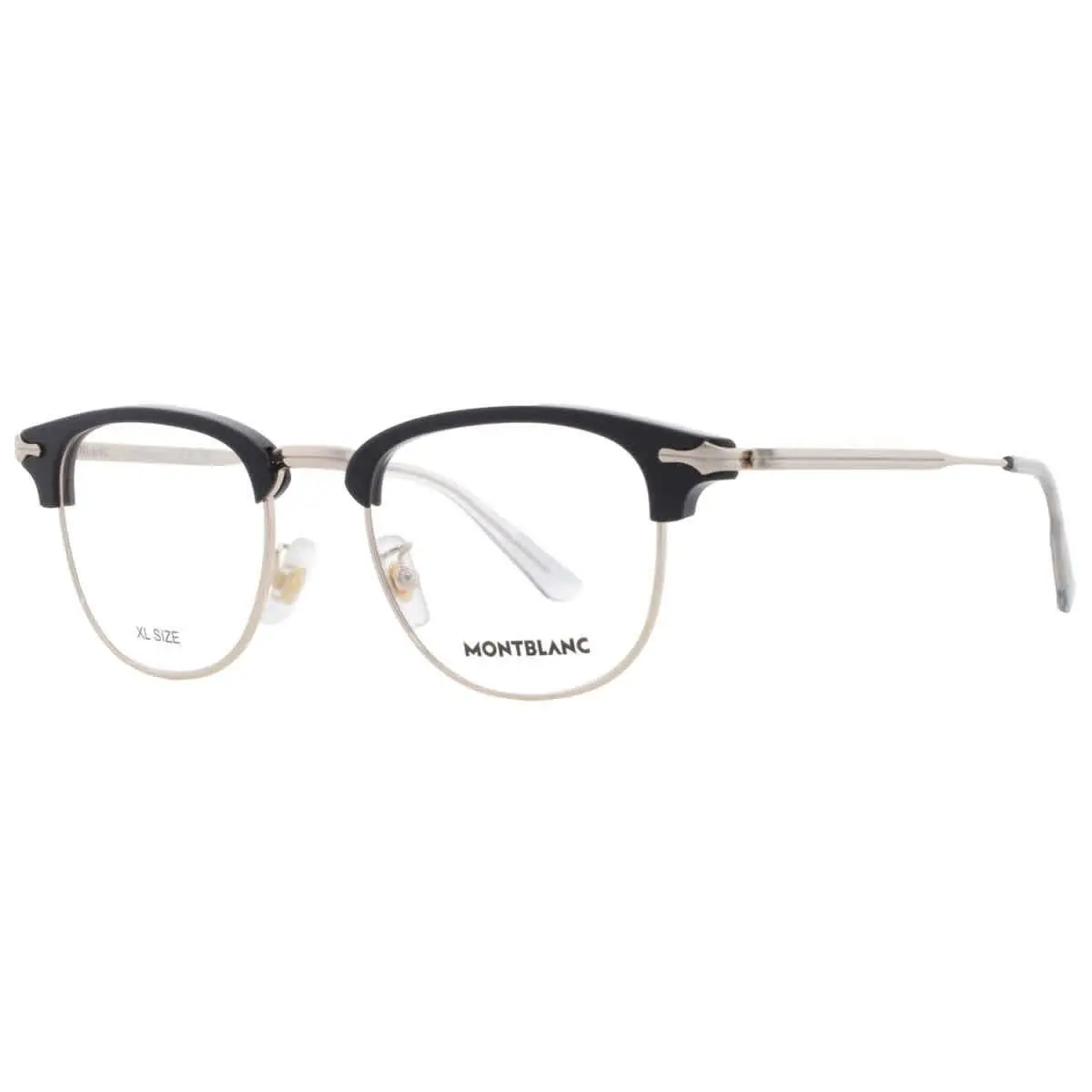 Montblanc Demo Square Men`s Eyeglasses MB0364O 001 49 MB0364O 001 49