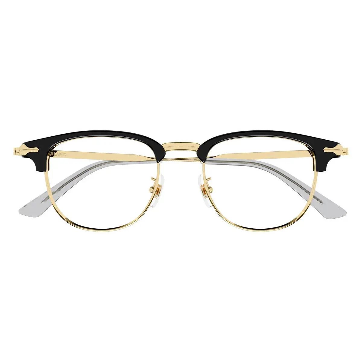 Montblanc Demo Square Men`s Eyeglasses MB0364O 001 49 MB0364O 001 49