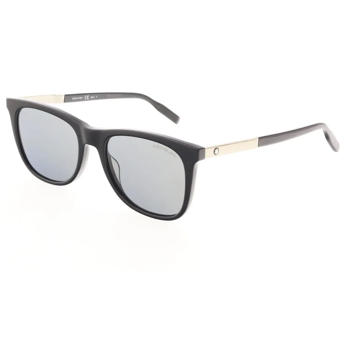 Montblanc MB0017S-005 Black Rectangle Sunglasses